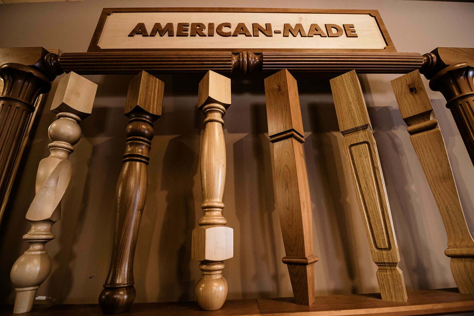 Variety of american made wood posts